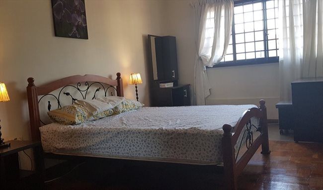 Room for rent in Eunos - A Large Fully Furnished Bedroom for Rent with Queen Size Bed & bathroom - Image 1