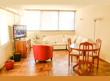 CompartoDepto CL - Habitación Individual Amoblada en Providencia Metro Manuel Montt Baño Compartido, Providencia - CH$ 240.000 por mes
