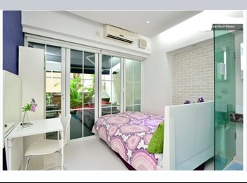EasyRoommate HK - Double  room with Window and own Bath, Room 302, Sheung Wan - HKD14,800 pcm