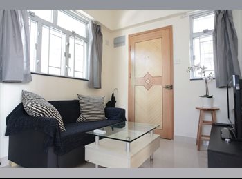 EasyRoommate HK - Long term Flatshare - 2 BR Wanchai  (5 min MTR) , Wan Chai - HKD11,000 pcm