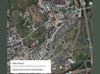 EasyQuarto PT - Em casa ORGANIZADA e ASSEADA junto H. GARCIA DA HORTA - Zona mt Calma, Lisboa - 210 € Por mês